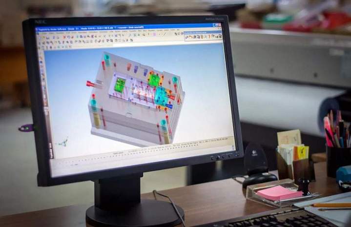 Modélisation 3D moule d'injection plastique Île-de-France